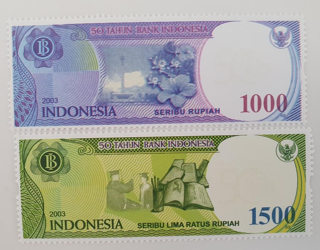 Indonesië 2003 50th Anniversary of Bank Indonesia (014), Ophalen of Verzenden, Postfris, Zuidoost-Azië