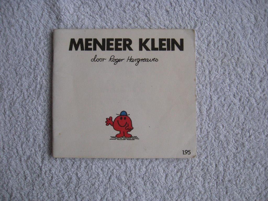Roger Hargreaves - Meneer Klein (Thurman Publishing), Verzamelen, Ophalen of Verzenden, Overige figuren, Gebruikt, Boek of Spel