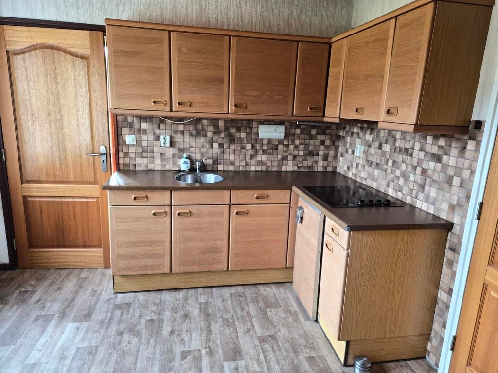 Keuken hout, Huis en Inrichting, Keuken | Complete keukens, Ophalen, Gebruikt, Wit