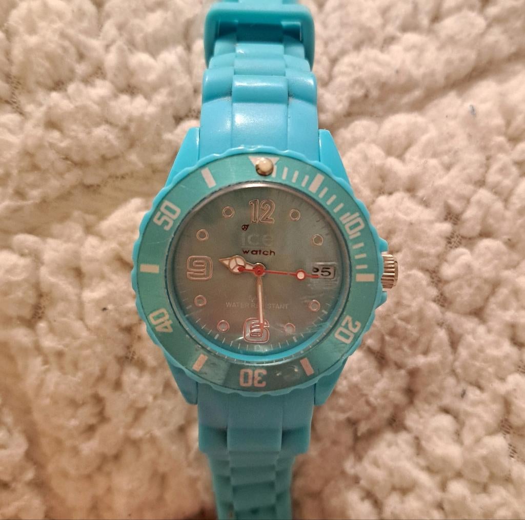 Ice Watch horloge turquoise, Overige merken, Kunststof, Polshorloge, Kunststof