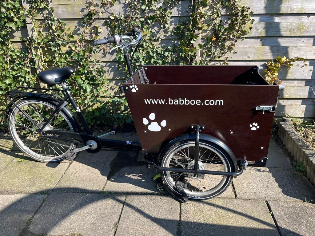 Babboe bakfiets, Fietsen en Brommers, Fietsen | Bakfietsen, Zo goed als nieuw, 4 kinderen of meer, Ophalen