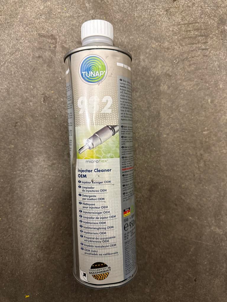 Tunap 982 Injector Cleaner OEM 950 ml, Ophalen of Verzenden, Nieuw, Universele onderdelen