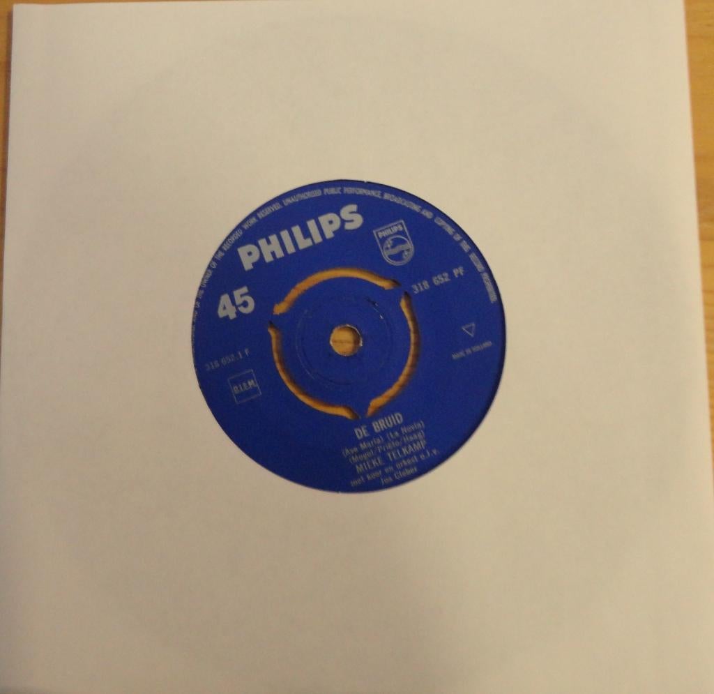 Mieke Telkamp > De bruid, Gebruikt, 7 inch, Single, Ophalen of Verzenden