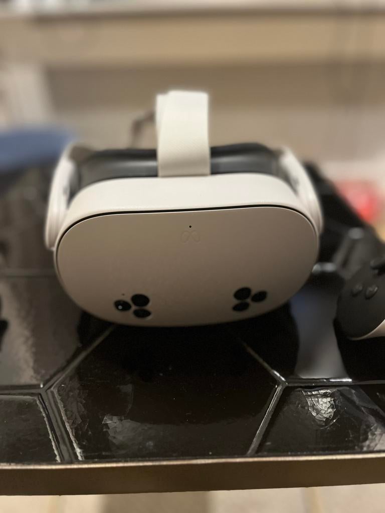 VR-bril Meta Quest 3S, Spelcomputers en Games, Virtual Reality, Ophalen, Zo goed als nieuw, VR-bril, Overige platformen