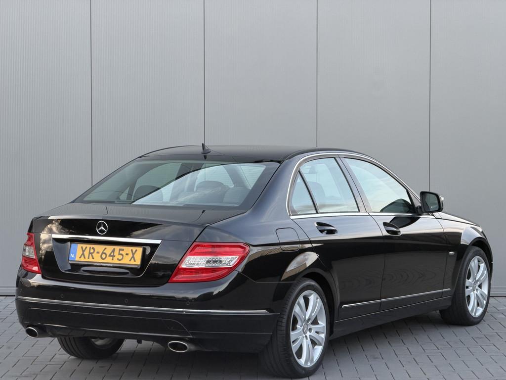 Mercedes-Benz C-Klasse 280 Avantgarde | LPG | Harman Kardon, Auto's, Automaat, Zwart, Bedrijf, Sedan
