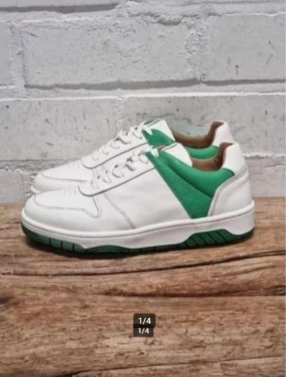 DWARS - Prachtige leren sneakers maat 38 - Nieuw €119 - DWRS, Kleding | Dames, Schoenen, Nieuw, Sneakers of Gympen, Wit, Ophalen of Verzenden