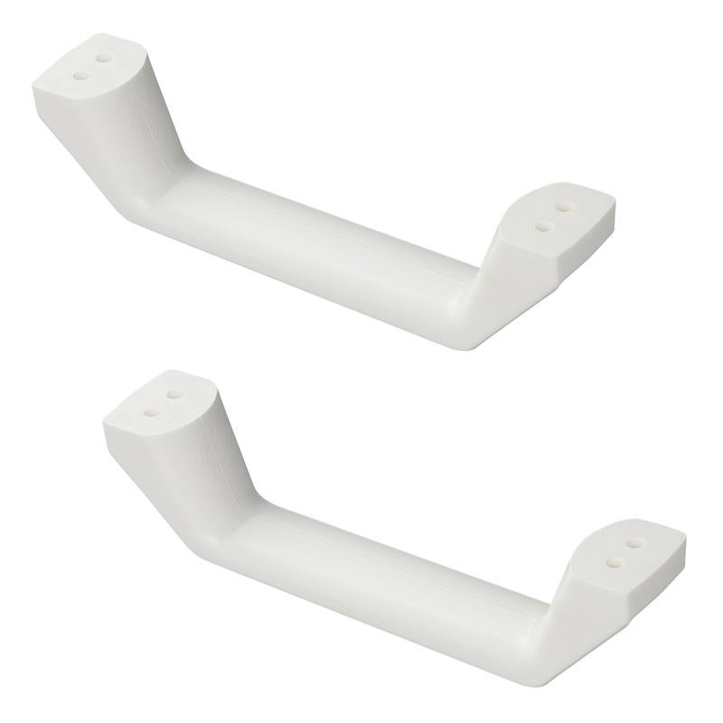 Handgreep set kunststof wit voor caravan / camper L=180, NB, Nieuw, Ophalen of Verzenden, NB