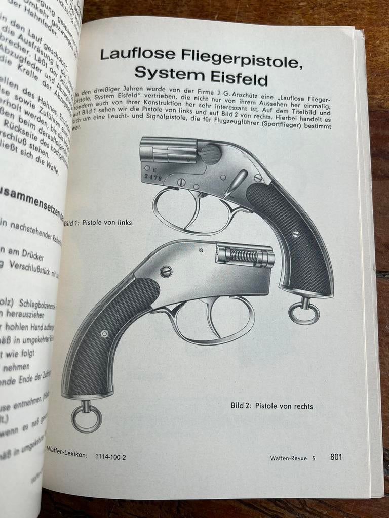 Duits naslagwerk wapens Eisfeld lichtpistool 7,9 mm munitie, Ophalen of Verzenden, Duitsland, Hulzen of Bodemvondsten