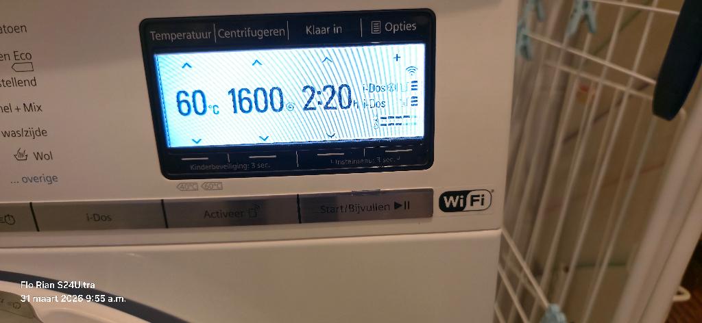 10Kg Siemens wasmachine, Ophalen, 1200 tot 1600 toeren, 10 kg of meer, Zo goed als nieuw