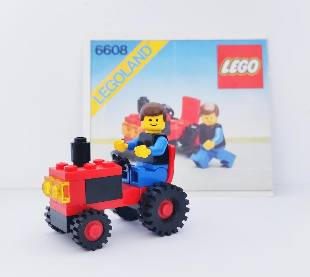 LEGO System Classic Town Farm nr. 6608 Tractor, Ophalen of Verzenden, Zo goed als nieuw, Complete set, Lego