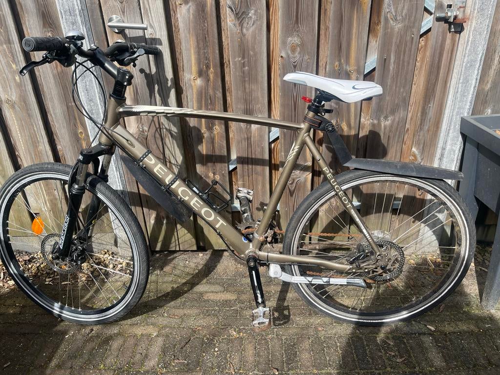 Peugeot mountainbike - Rijdt nog goed, Fietsen en Brommers, Fietsen | Mountainbikes en ATB, Gebruikt, Hardtail, Heren, Ophalen