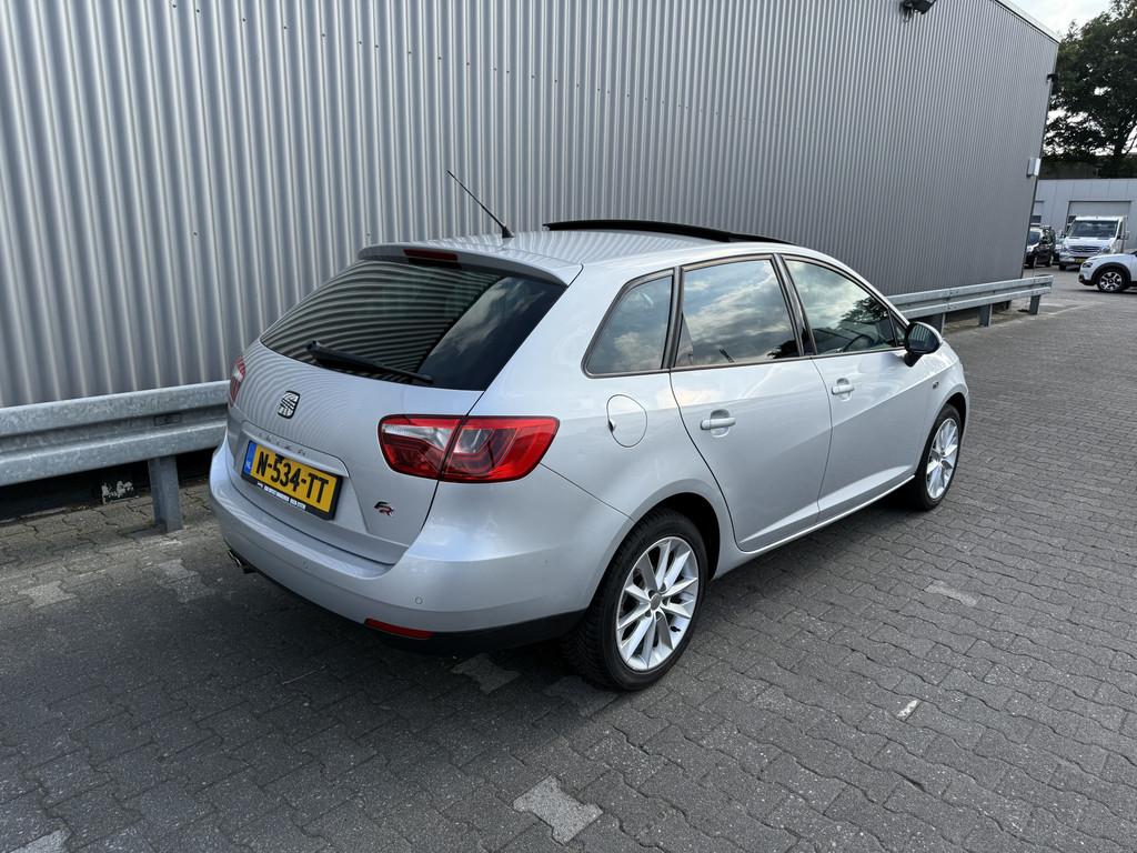SEAT Ibiza ST 1.4 TSI FR Leer Pano Navi AUTOMAAT Nw APK --In, Auto's, Seat, Euro 5, Gebruikt, Zwart, 4 cilinders