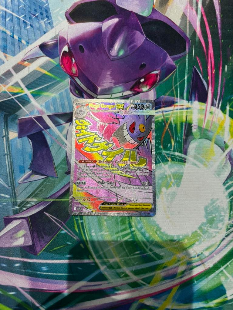 Mega Gengar EX 269/211 – Full Art Secret Rare – Pokémon Card, Ophalen of Verzenden, Zo goed als nieuw, Foil
