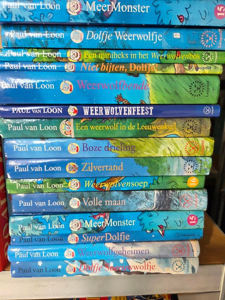 19x boeken - Dolfje Weerwolfje, Boeken, Ophalen of Verzenden, Zo goed als nieuw