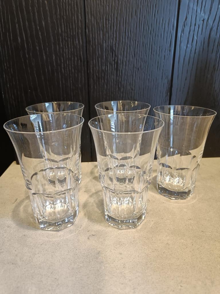 Set van 5 vintage glazen, Bohemia Cristal, Ophalen