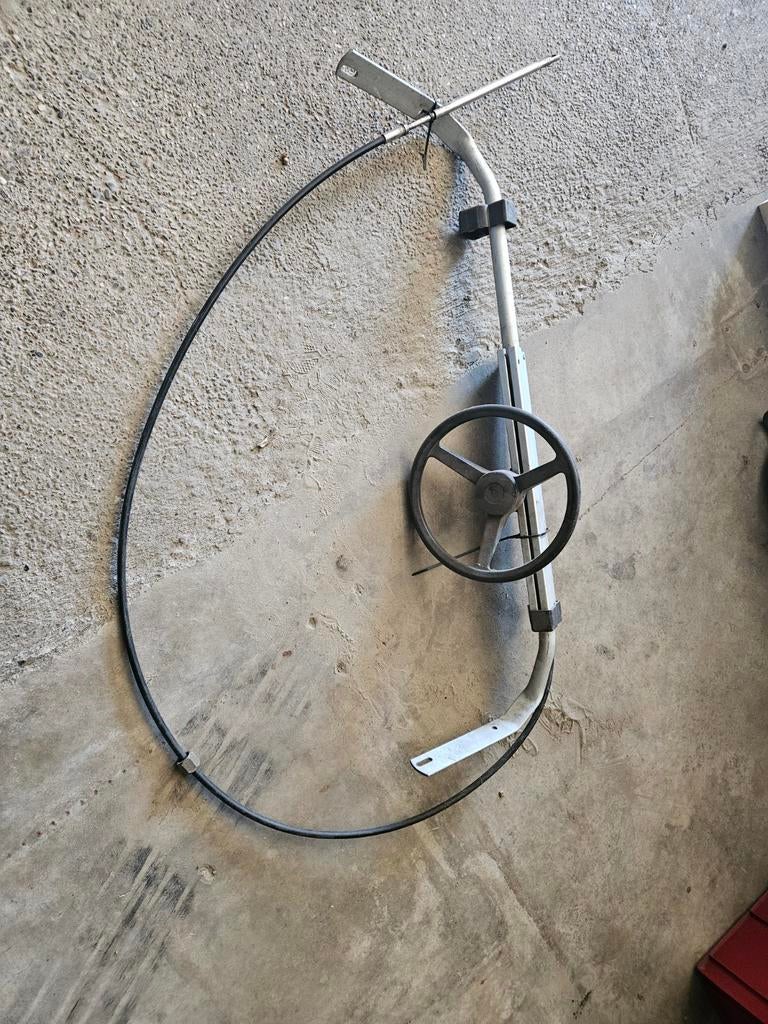 Zodiac/Quicksilver stuurtje inclusief stuurkabel, Watersport en Boten, Ophalen of Verzenden