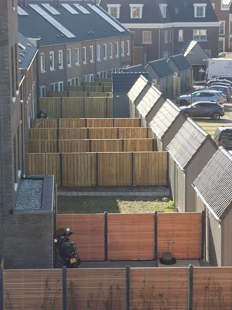 Schutting plaatsen, Tuin en Terras, Schuttingen, 1 tot 2 meter, 6 meter of meer, Nieuw, Ophalen of Verzenden