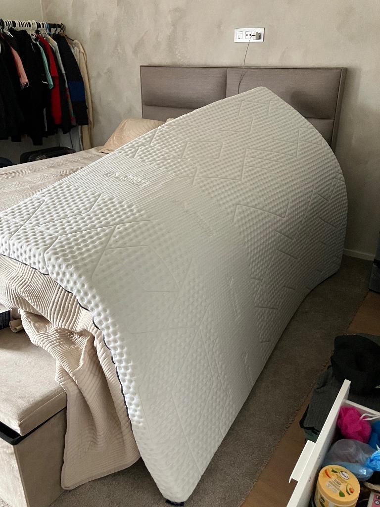 Topmatras 140x200, Huis en Inrichting, Slaapkamer | Matrassen en Bedbodems, Ophalen, Tweepersoons, 140 cm, Zo goed als nieuw
