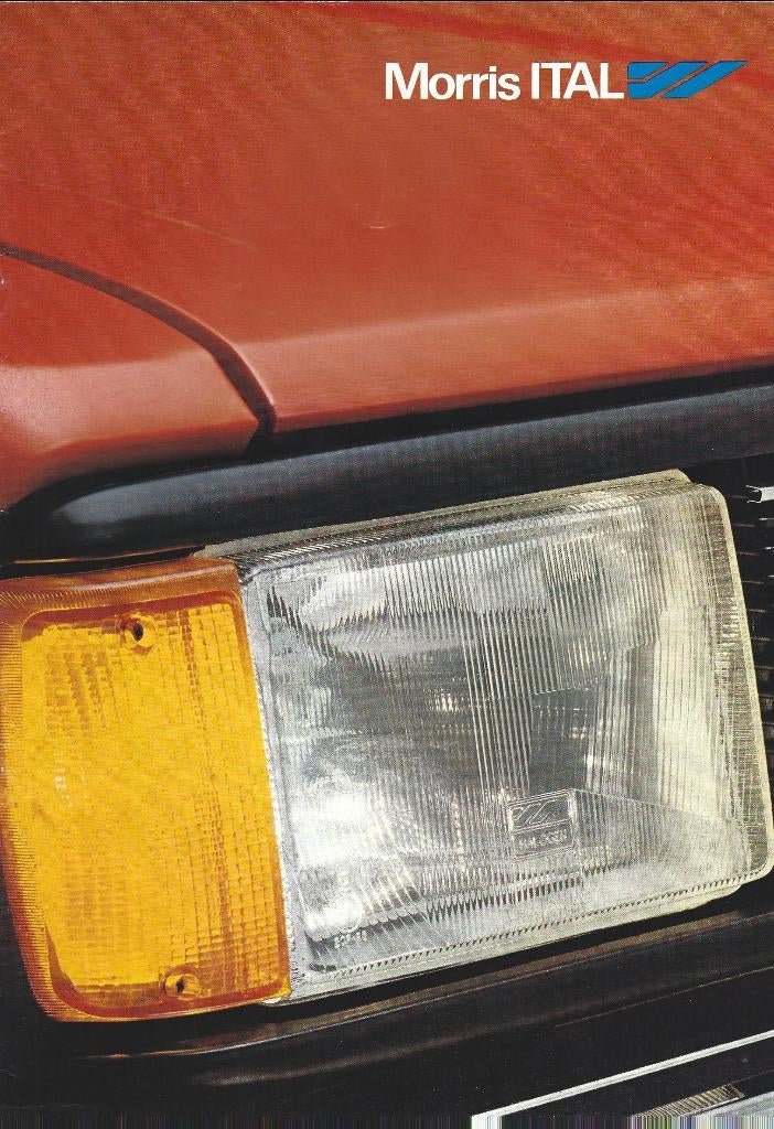 Folder Morris Ital 1981, Ophalen of Verzenden, Gelezen, Overige merken