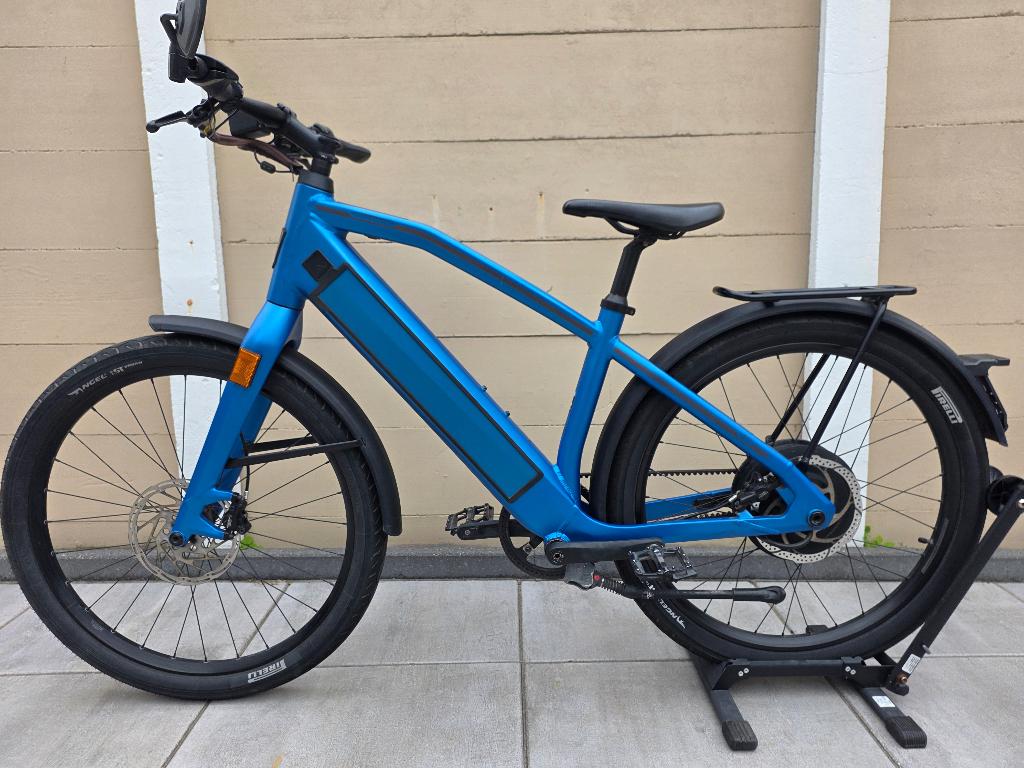 Stromer ST2 Belt / Riem blauw 2022 983wh Maat M en L, Fietsen en Brommers, Elektrische fietsen, Ophalen, Zo goed als nieuw, Stromer