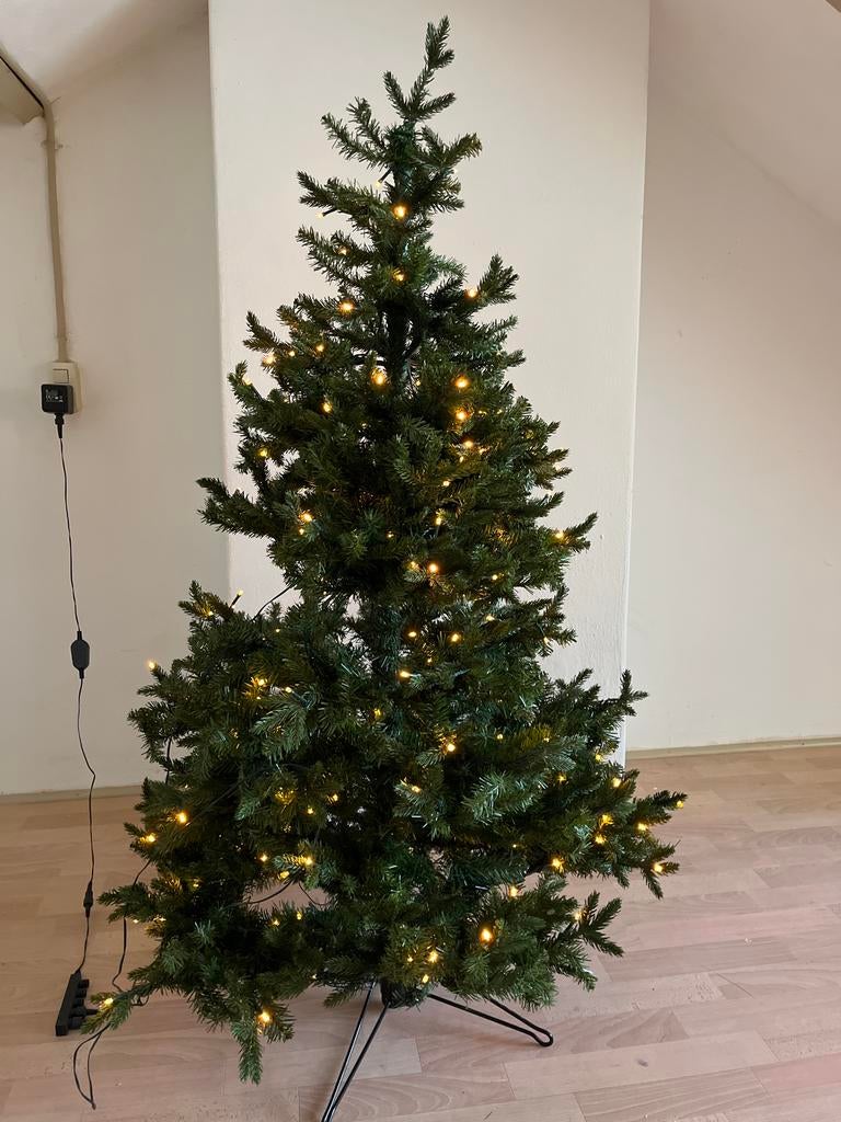 Kerstboom kunst met verlichting., Diversen, Ophalen