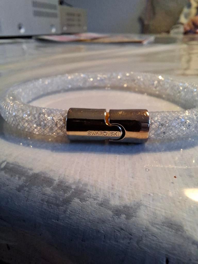 Swarovski Armband met Kristallen en Goldplate  Sluiting, Sieraden, Tassen en Uiterlijk, Armbanden, Met kristal, Overige materialen