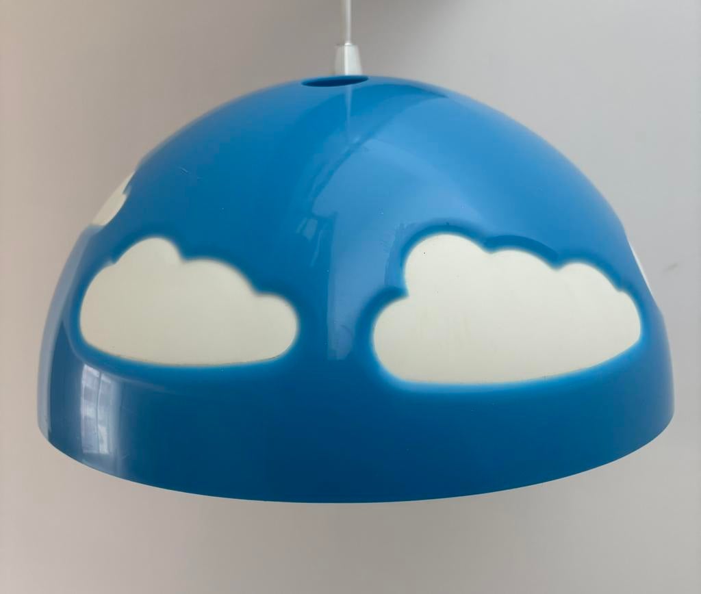 IKEA Skojig wolken hanglamp, Huis en Inrichting, Lampen | Hanglampen, Ophalen of Verzenden, Gebruikt, Kunststof, Minder dan 50 cm