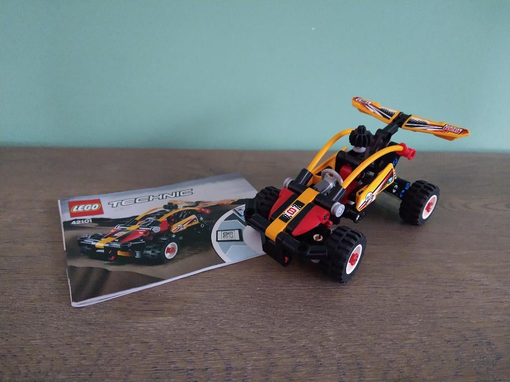 Lego Technic 42101 Buggy, Ophalen of Verzenden, Zo goed als nieuw, Complete set, Lego