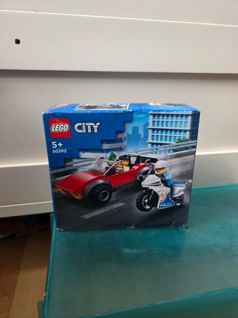 Lego City Politie Achtervolging 60392 - Nieuw in doos, Ophalen of Verzenden, Nieuw, Complete set, Lego