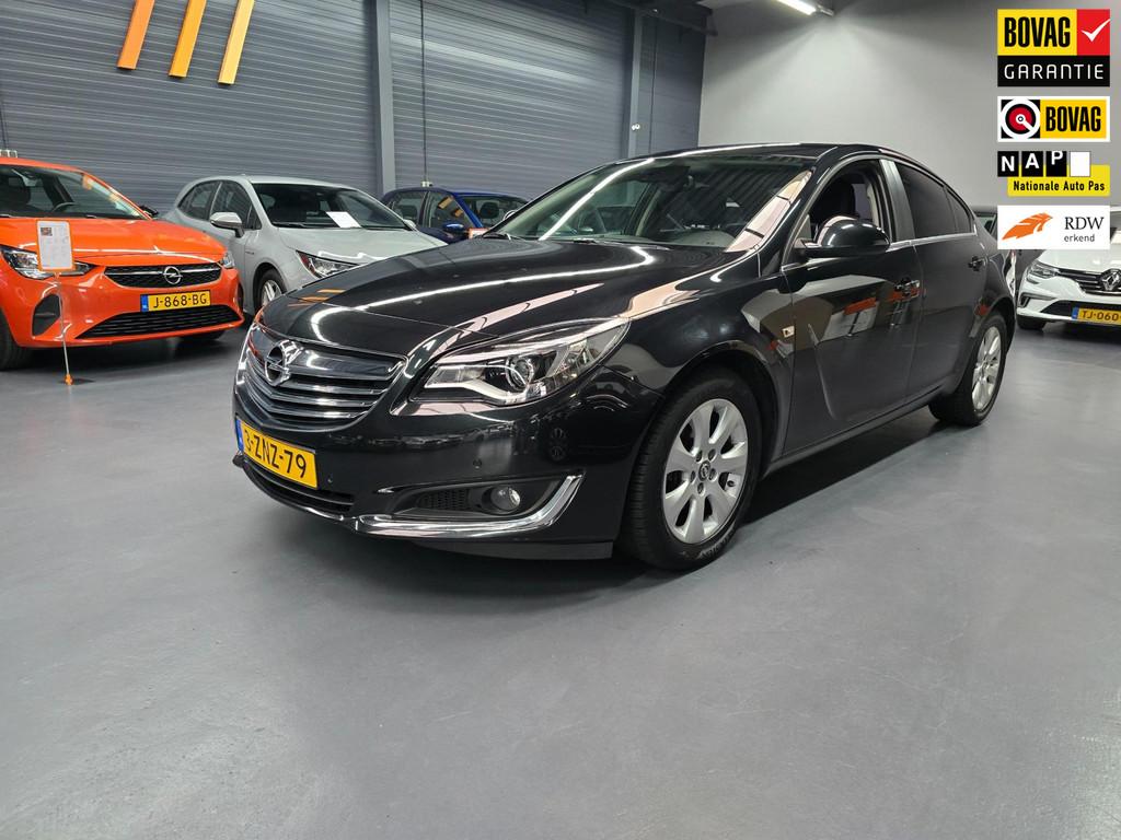 Opel Insignia 1.6 T Business+ LEDER AUTOMAAT NAP NL AUTO, Auto's, Gebruikt, Euro 6, 4 cilinders, Leder en Stof