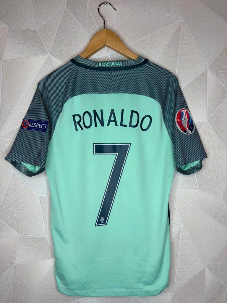 Portugal Uit 2016/2017 Ronaldo, Maat S, Ophalen of Verzenden, Zo goed als nieuw, Shirt