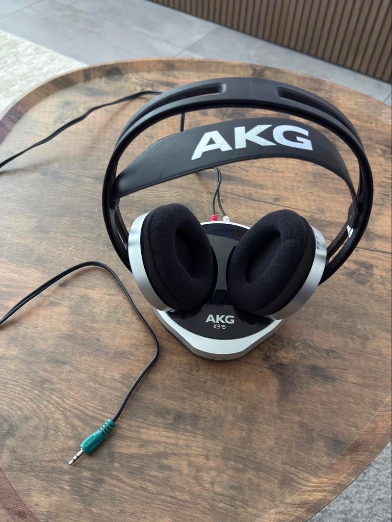 AKG K915 koptelefoon, Overige merken, Gebruikt, Ophalen of Verzenden, Over oor (circumaural)
