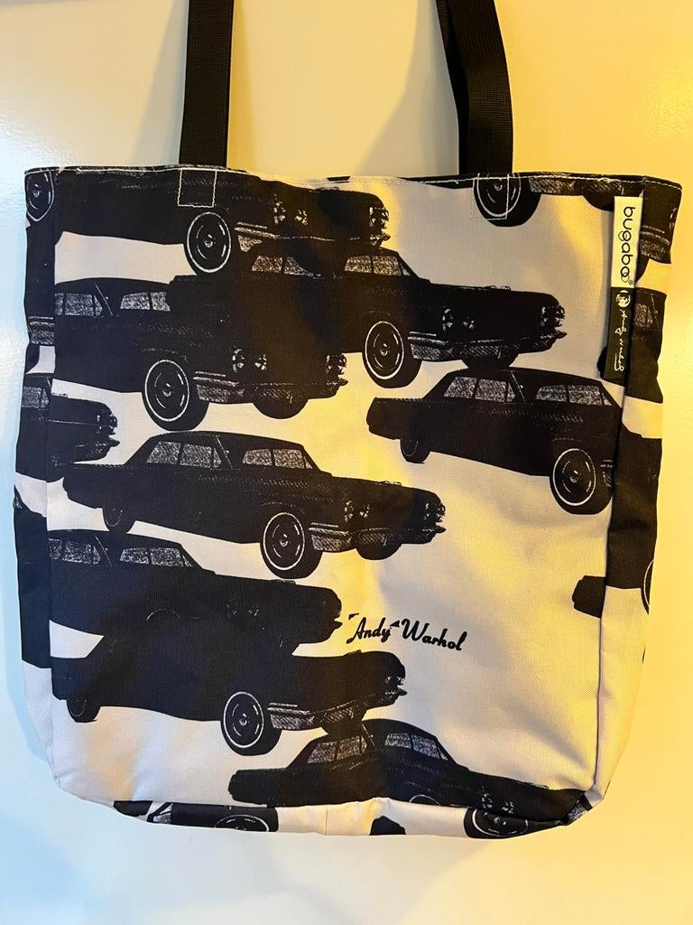 Bugaboo x Andy Warhol tas, Sieraden, Tassen en Uiterlijk, Ophalen of Verzenden, Zo goed als nieuw, 30 cm of meer, Minder dan 35 cm