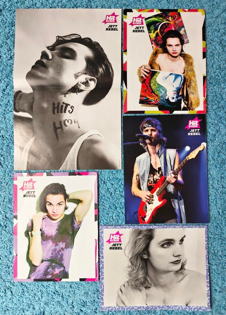 Jett Rebel posters hitkrant, Ophalen of Verzenden, Nieuw, Muziek