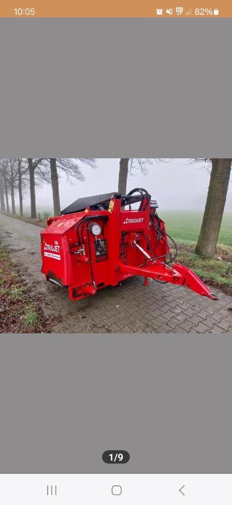 trioliet ukw 3500 krabbak elektrische bediening, Zakelijke goederen, Ophalen, Veehouderij, Voertechniek