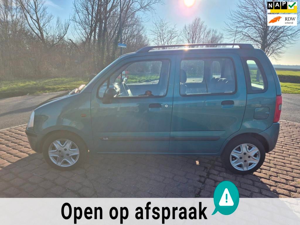 Suzuki Wagon R+ 1.3 GLS AUTOMAAT, 970 kg, Stof, 4 cilinders, Wagon R+
