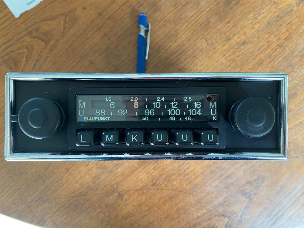 Blaupunkt Frankfurt, oldtimer / vintage autoradio, Ophalen of Verzenden, Zo goed als nieuw