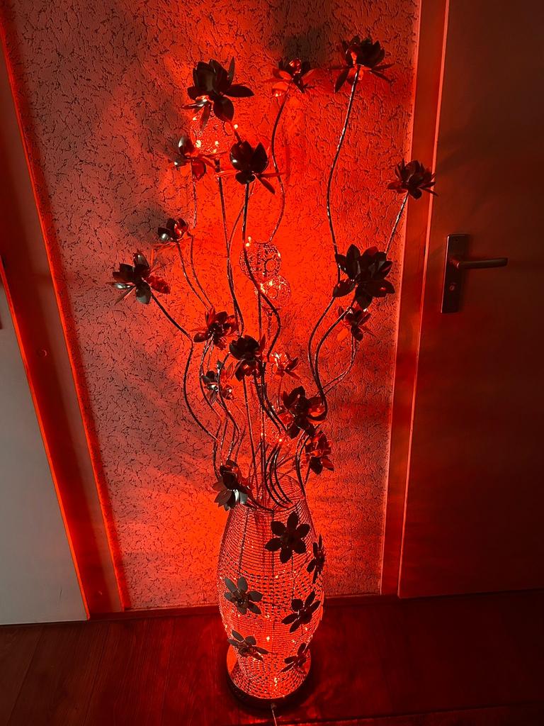 Mooi sfeerverlichting kleuren vloerlamp, Huis en Inrichting, Ophalen, Zo goed als nieuw