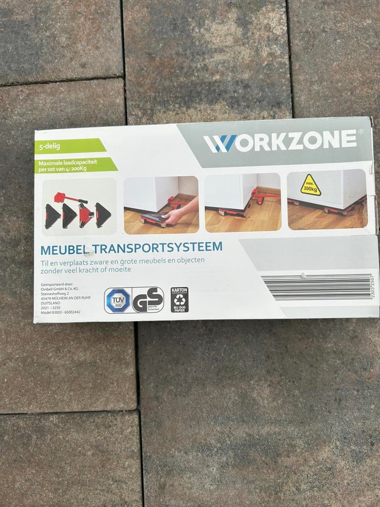 Meubeltransportsysteem, Ophalen, Zo goed als nieuw