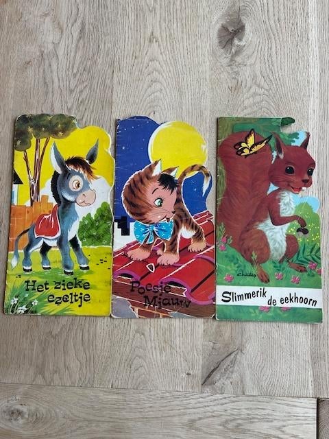 Slimmerik de eekhoorn - Het zieke ezeltje - Poesje Miauw., Boeken, Gelezen, Hema, Fictie algemeen, Ophalen of Verzenden