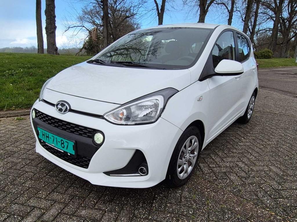 Hyundai I10 Airco*Cruise-Controle*Carplay*Android, Auto's, Hyundai, Gebruikt, Electronic Stability Program (ESP), 4 stoelen, Wit
