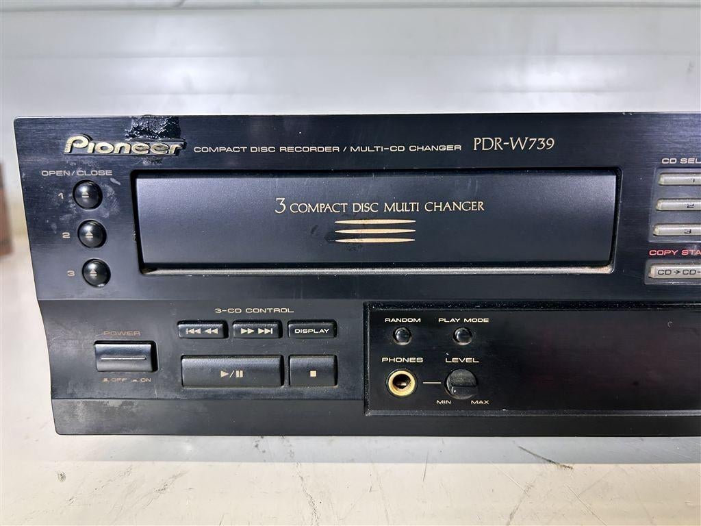 A7304. PDR-W739. Pioneer Compact Disc Recorder Multi-CD Chan, Ophalen of Verzenden, Gebruikt, Pioneer
