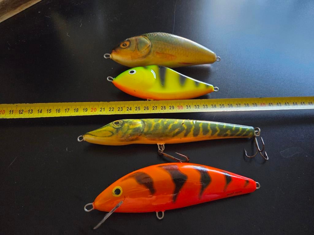 Set Salmo Pike,Fatso,Slider,Warrior kunstaas, Ophalen of Verzenden, Overige typen