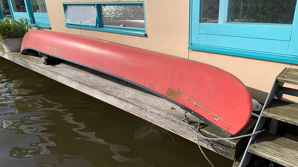 Old Town Camper Canadese Kano 2-persoons met peddels, Ophalen, Gebruikt, Met peddels, Twee personen