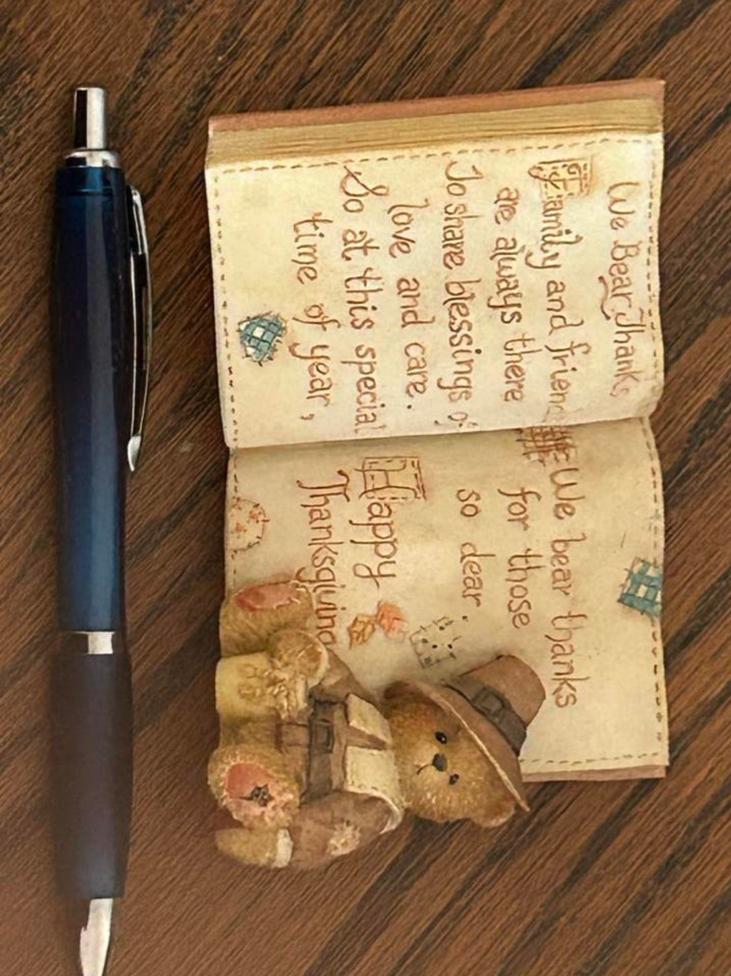 Cherished Teddies 1994 pelgrimskleding, Verzamelen, Ophalen, Zo goed als nieuw, Beeldje, Cherished Teddies