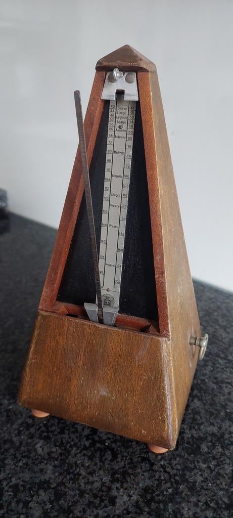 Antieke Franse metronoom, Antiek en Kunst, Ophalen of Verzenden