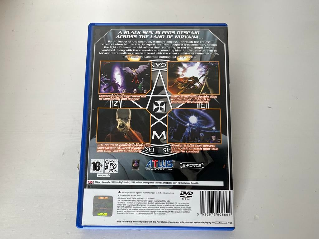 Shin Megami Tensei Digital Devil Saga 2 PS2 Collector's, Gebruikt, T, Ophalen of Verzenden, Role Playing Game (Rpg)