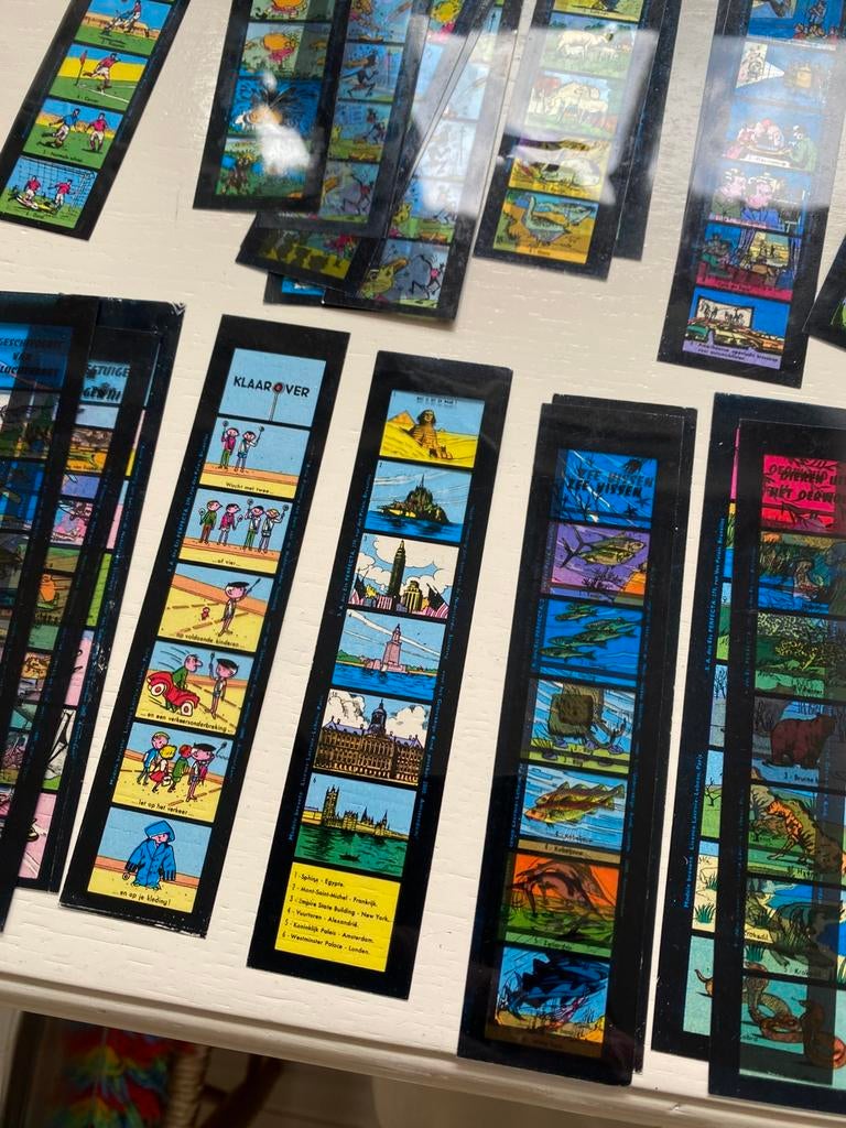 42 Toverlantaarn plaatjes, Ophalen of Verzenden