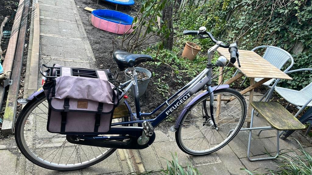 Fiets Peugot retro 28 inch dames/ meiden, 50 tot 53 cm, Ophalen, Zo goed als nieuw