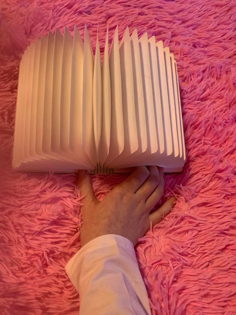 Boeklamp LED Boek Vorm Decoratie Licht, Ophalen of Verzenden, Nieuw